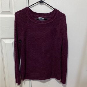 Women's Burgundy Sweater